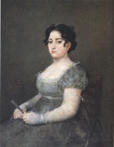 Francisco de Goya The Woman with a Fan (mk05) France oil painting art